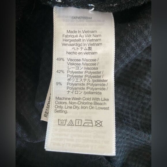 Madewell Westover V-Neck Collared Button Long Sleeves Puff Shoulders Small - Picture 11 of 11